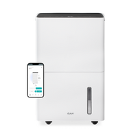 Duux | Smart Dehumidifier | Bora | Suitable for rooms up to 50 m² | Water tank capacity 4 L | White