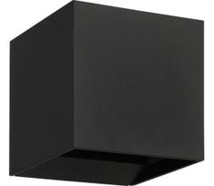 Eglo 901064 - LED sieninis lauko šviestuvas CALPINO 2xLED/2,8W/230V IP54 juoda