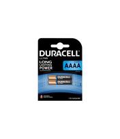 Baterijos DURACELL AAAA, 2vnt