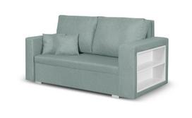 Sofa-lova Milo1, žalia/balta