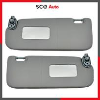 Skydelis nuo saulės, skirtas Hyundai i20 kairėje-dešinėje 2 dalių rinkinys 2008-2018 m. su veidrodžiu
