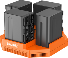 SmallRig 4834 NP-F970 4-Channel Camera Battery Charger & 4-Battery Kit