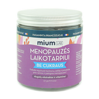 MIUM LAB maisto papildas MENOPAUZĖS LAIKOTARPIUI, 42 guminukai.
