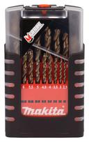 "M-Force" metalo grąžtų rinkinys 19 dalių (1-10 mm) HSS-G