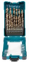 Metalo grąžtų rinkinys 25 vnt. (1-13 mm) HSS-Co 5%