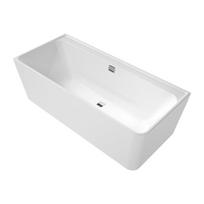 Akrilinė vonia Villeroy&Boch Collaro 1800x800 kairinė, su baltu sifonu ir panele