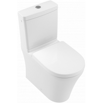 Kompaktiškas pastatomas klozetas Villeroy&Boch O.novo su dangčiu