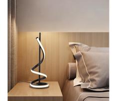 ONLI - LED stalinis šviestuvas TWIST LED/12W/230V 4000K 40 cm juoda