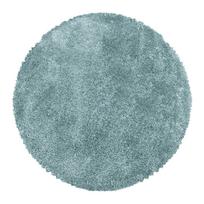 Apvalios formos kilimas mėlynos spalvos ø 80 cm Fluffy – Ayyildiz Carpets