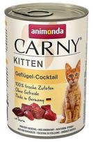 ANIMONDA Cat Carny Kitten skonis: vištienos kokteilis 6x400g