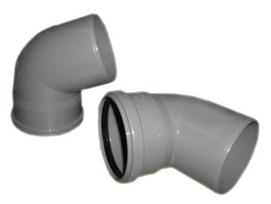 Vidaus kanalizacijos alkūnė Wavin,  Ø 110 mm, 67 °
