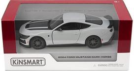 KINSMART Automobilio modelis 2024 Ford Mustang Dark Horse, scale 1:38
