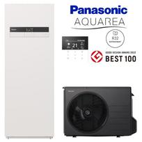 PANASONIC Šilumos siurblys oras-vanduo   Aquarea K karta 9 kW su integruotu Boileriu 185 L ADC0309K6E5  WH-UDZ09KE5 9kW