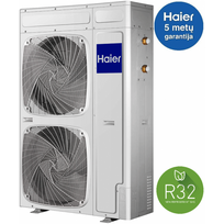 Haier monoblokas 16kW šilumos siurblys oras-vanduo AU162FYCRA(HW)+YR-E27+ATW-A01 16kW