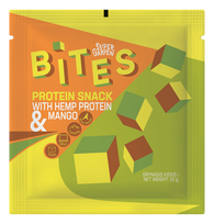 BITES "Protein Snack" užkandis su kanapių baltymais ir mangais 10 g.