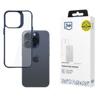 3MK Satin Armor Case + iPhone 15 Pro Max, blue
