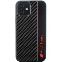 Audi Carbon Fiber Stripe iPhone 11 / Xr 6.1" black hardcase AUS-TPUPCIP11-R8/D1-BK