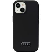 Audi Silicone Case for iPhone 15 Plus / 14 Plus 6.7" black hard case AU-LSRIP15M-Q3/D1-BK