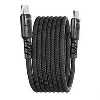 AWEI CL-166T USB-C to USB-C magnetic cable, black/black