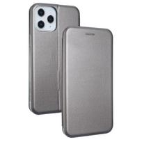 Beline Magnetic Book Case for iPhone 12 Pro Max 6.7" steel