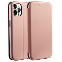 Beline Magnetic Book Case for iPhone 14 Pro Max 6.7" in pink gold/rose gold