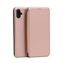 Beline Magnetic Book Case for Samsung A05 in pink gold/rose gold
