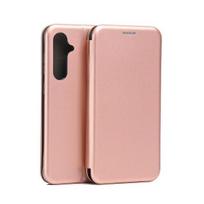 Beline Magnetic Book Case for Samsung S23 FE S711 in Rose Gold/Rose Gold