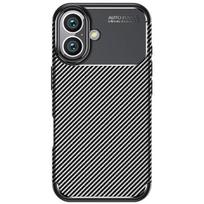 Beline Etui Carbon Armor iPhone 16 Plus 6.7" black/black box