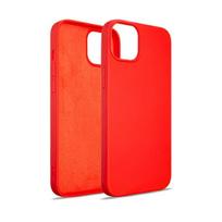 Beline Silicone iPhone 15 Plus case, 6.7", red/red