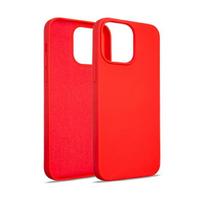 Beline Silicone iPhone 15 Pro Max 6.7" case, red/red
