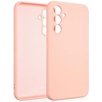 Beline Silicone case for Samsung A34 5G, A346, rose gold/rose gold