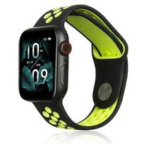 Beline Apple Watch Sport silicone band 38/40/41mm black/lime