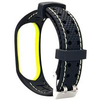 Beline Mi Band 3/4 sport strap, black/lime