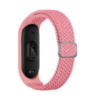 Beline pasek Mi Band 7/6/5 Textile pink/rose