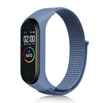 Beline Mi Band 7/6/5/4/3 NylonLoop strap, blue