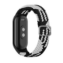 Beline Mi Band 9/8 textile black/white strap