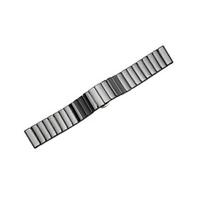 Beline 20mm watch strap, solid black/black