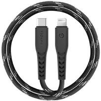 Energea nyloflex USB-C to Lightning C94 MFI cable, 1.5m, black