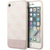 GUESS GUHCI8G4GLPI iPhone 7/8/SE 2020 / SE 2022 pink hard case, 4G Stripe Collection