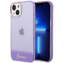 GUESS GUHCP14MHGCOU iPhone 14 Plus / 15 Plus 6.7" purple translucent hard case