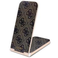 GUESS Folding 2-in-1 Inductive Charger GUDCFAL4PEGW 15W Brown/Brown 4G Pattern MagSafe