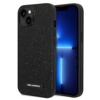 Karl Lagerfeld KLHCP14MG2ELK iPhone 14 Plus / 15 Plus 6.7" hard case, black, Glitter Logo Plate