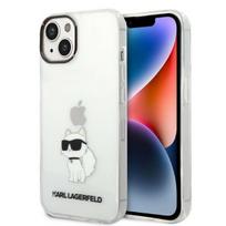 Karl Lagerfeld KLHCP14MHNCHTCT iPhone 14 Plus / 15 Plus 6.7" transparent hard case Ikonik Choupette