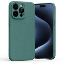 Mercury MagSafe Semi-Silicone iPhone 15 Pro Max 6.7" green