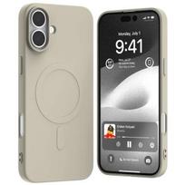 Mercury MagSafe Semi-Silicone iPhone 16 Plus 6.7" stone