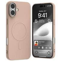 Mercury MagSafe Semi-Silicone iPhone 16 Plus 6.7" pink sand