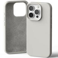 Mercury Silicone iPhone 16 Pro 6.3" stone/stone