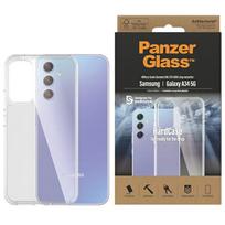 PanzerGlass Samsung A34 5G A346 Antibacterial Hard Case, Military Grade, Clear, 0444