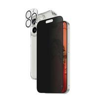 PanzerGlass Privacy Bundle 3-in-1 iPhone 15 Pro 6.1" D3O Hard Case + Screen Protector, UWF+ Lens 1137+1173+P2810