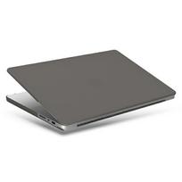 uniq Claro MacBook Pro 14" (2021/2023) case, transparent grey/smoke, matte grey